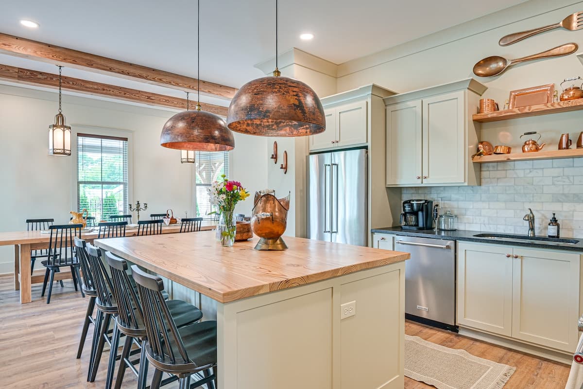 Gourmet Kitchen — Chef's Kitchen at The Wilson House, Belmont NC